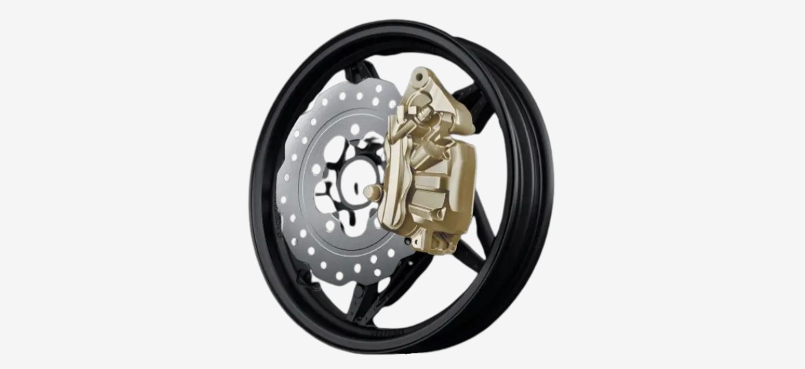 Simple One alloy wheel with disc brake