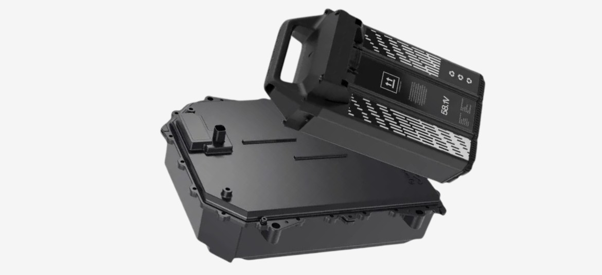 Simple One detachable battery pack