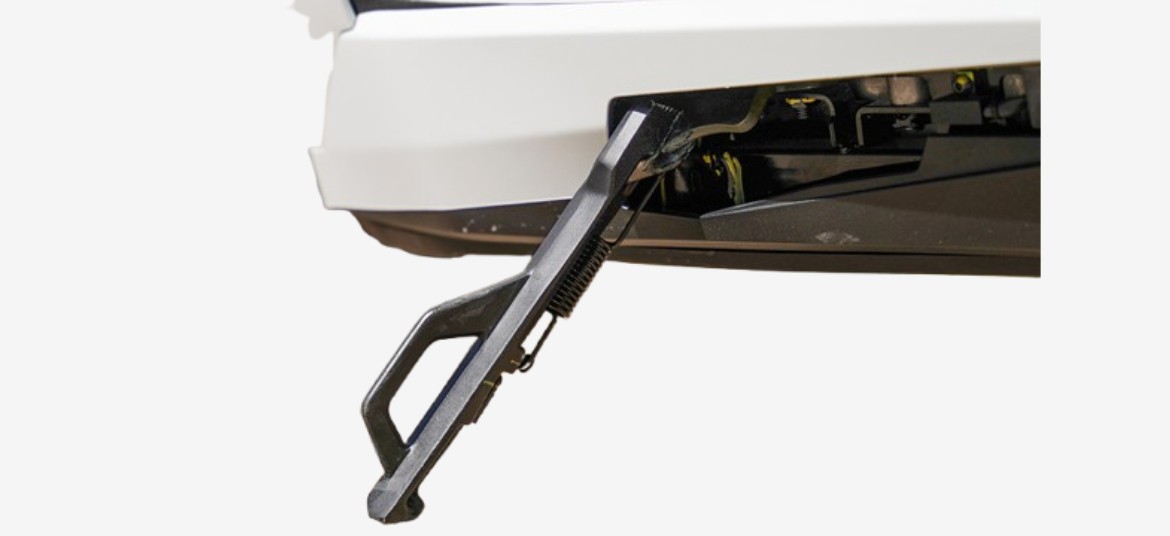 Simple One scooter side stand design