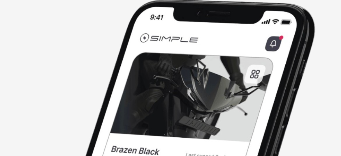 Simple One app color selection screen