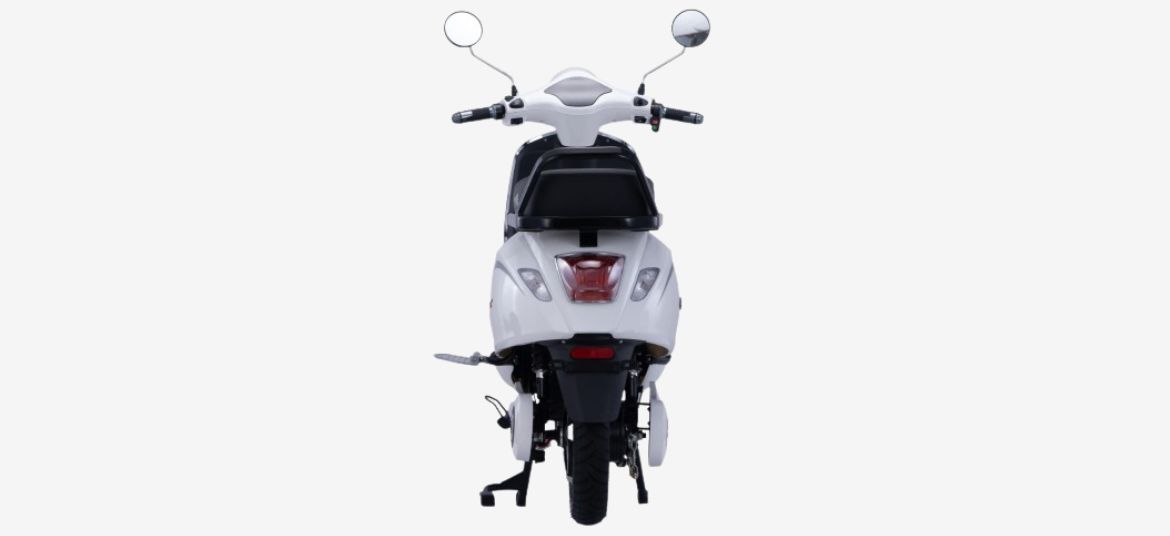 PURE EV ePluto 7G Max electric scooter rear view