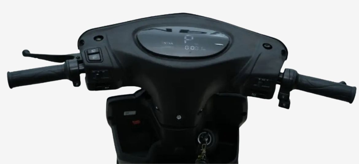 Ampere Reo 80 electric scooter digital instrument cluster display for speed and battery level