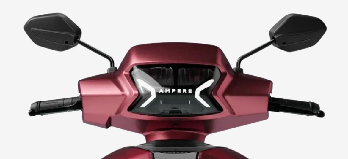 Ampere Nexus ST LED headlight design providing better night visibility and stylish front look