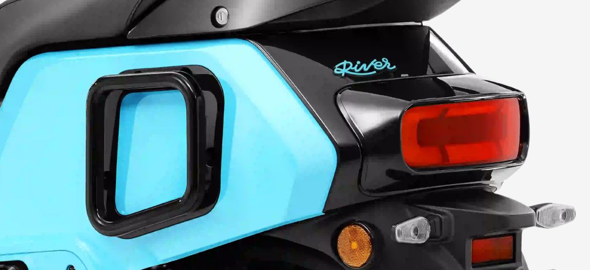 River Indie electric scooter tail light and turn indicators LED design